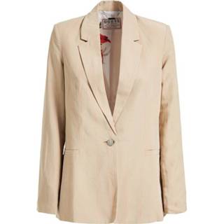 👉 Blazer XL vrouwen beige Mercedes Striped