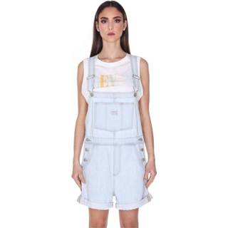 👉 Blauw s vrouwen Levis 52333 0013 Vintage Shortalls Salopette Women Denim Light Blue