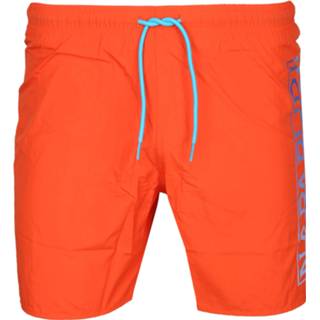 👉 Zwembroek oranje XL male l m merklogo nylon Napapijri Victor 194113283440 2900028791028 194113283525 2900028791035
