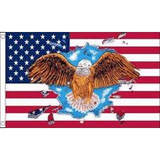 👉 Vlag active USA Eagle 90x150cm Best value 7435127467451