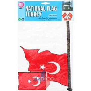 👉 Vlag active Stickers Turkse | 4 stuks (2 varianten) 7430439486404