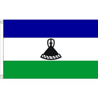 👉 Vlag active Lesotho 90x150cm | Best Value 7435127492422