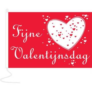 👉 Vlag active Fijne Valentijnsdag rood 150x225 7435127335361
