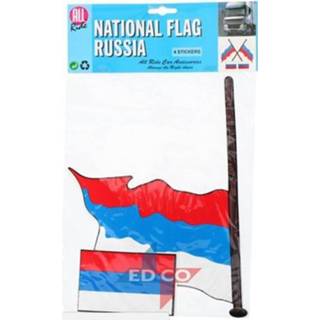 👉 Vlag active Russische stickers 4 stuks (2 varianten) 7430439485438