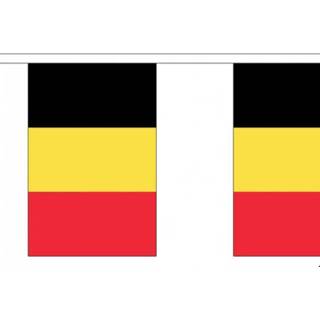 👉 Vlaggenlijn stof active België - 3 meter | 7435127595574