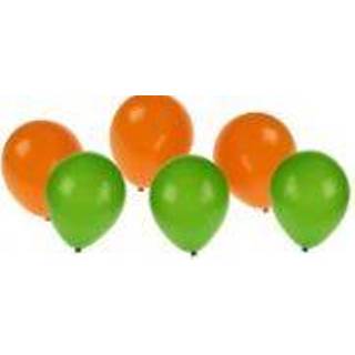 👉 Ballon oranje groen active Ballonnen - 30 stuks 7435127333305