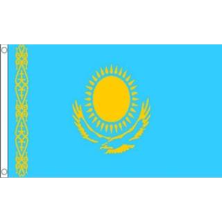 👉 Vlag active Kazachstan 60x90cm Best value 7435127560527
