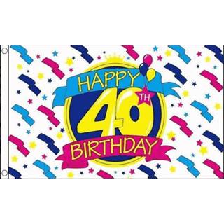 👉 Vlag active 40 jaar 90x150cm 7435127394368