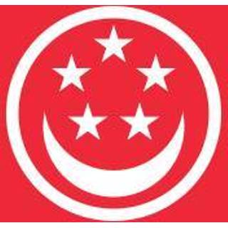 👉 Vlag active Singapore koopvaardij 100x150cm 7430439470458