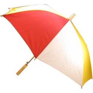 Paraplu rood wit geel active Oeteldonk 7435127333329