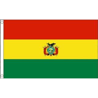 👉 Vlag active Bolivia met wapen 60x90cm | Best value 7435127480450