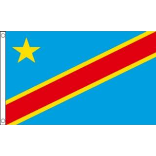👉 Vlag active Congo Kinshasa (Democratische Republiek Congo) 60x90cm | Best value 7435127479492