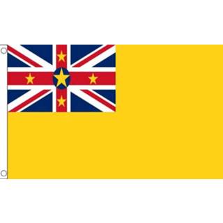 👉 Vlag active Niue 90x150cm | Best Value 7435127596571