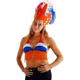 👉 Bikini oranje active top RWB EK WK en Koningsdag 7435127378375