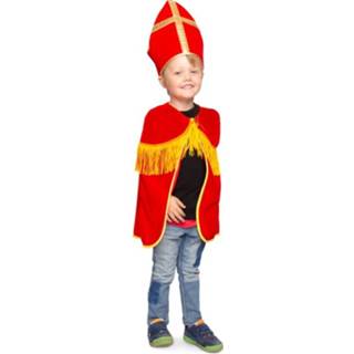 👉 Mijter active kinderen Sinterklaas cape met voor kinderen, 1 maat 7435127491470