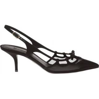 👉 Vrouwen zwart Slingback pumps