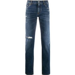 👉 Spijkerbroek male blauw 5-pocket jeans