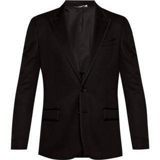 👉 Blazer male zwart Notch lapel