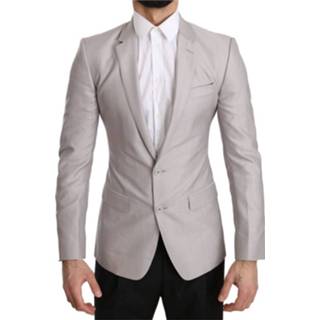 👉 Blazer XS male grijs Wool Slim Fit Jacket Coat 8050442067477