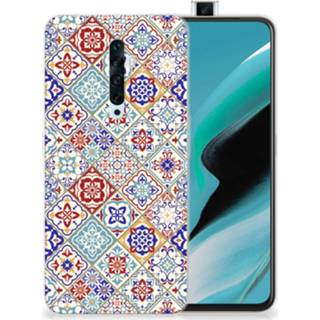 👉 Siliconen hoesje OPPO Reno2 Z TPU Tiles Color 8720215228267