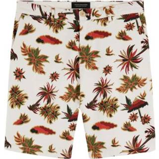 👉 Korte broek male wit Print 155083 - 0218