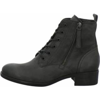 👉 Veterlaars buitenmateriaa leer vrouwen kaki Veterlaarsjes