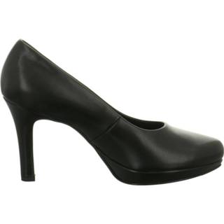 👉 Buitenmateriaa leer vrouwen zwart Pumps