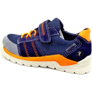 👉 Sneakers buitenmateriaa leer boy sinaasappel