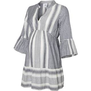 👉 XL vrouwen wit Umstandsminikleid Jacquard