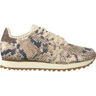 👉 Lage sneakers vrouwen beige Ydun Snake