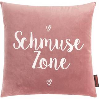 👉 Kussenhoes oudroze spiratie roze Schmusezone Magma 4055716171199