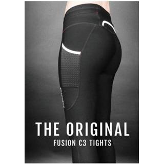 👉 M male zwart Fusion C3 long tights 900034 8400780046557