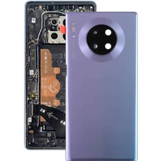 👉 Batterij zilver active Originele achterkant met cameralens voor Huawei Mate 30 Pro (zilver)