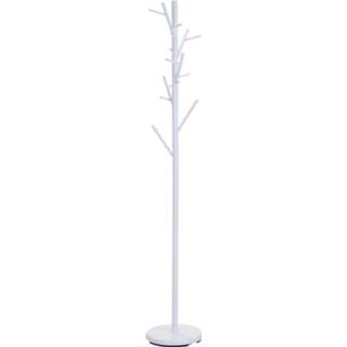 👉 Staande kapstok wit staal Tree 176 cm hoog in