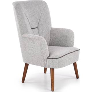 👉 Fauteuil grijs Massief Hout Bishop in