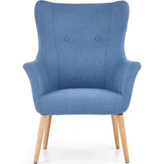 👉 Fauteuil blauw Massief Hout Cotto in