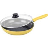 👉 Koekenpan IJzer active Gas fijn anti-aanbak pan, mond diameter: 28cm