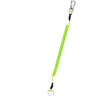 👉 Sleutelhanger groen active Outdoor multifunctionele anti-verloren TPU Spring Lanyard, lengte: 32 cm (groen)