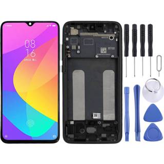 👉 Digitizer zwart active Origineel LCD-scherm en Volledige montage met frame voor Xiaomi Mi CC9 (zwart)