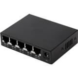 👉 Active 5 poorten 10/100 Mbps POE-switch IEEE802.3af Power over Ethernet-netwerkswitch voor IP-camera VoIP-telefoon AP-apparaten