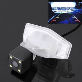 👉 Achteruitrijcamera active 656x492 Effectieve Pixel HD Waterdicht 4 LED Nachtzicht Groothoek Auto Backup Reverse Camera voor Honda Odyssey 2015-2018