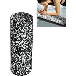 👉 Shaft foam active Hoge hardheid Yoga Solid Muscle Massage Roller Column, Grootte: 45cm