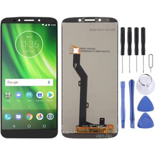 👉 Digitizer zwart active LCD-scherm en volledige montage voor Motorola Moto G6 Play (zwart)