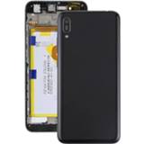 👉 Batterij zwart active achterkant met cameralens en zijtoetsen voor Huawei Enjoy 9e (zwart)