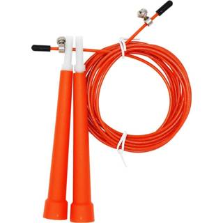 Staaldraad oranje active entertainment overslaan van instelbaar fitness-springtouw, lengte: 3 m (oranje)