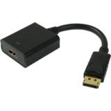 DisplayPort active Display Port Male naar HDMI Female Adapter Cable, Lengte: 20cm