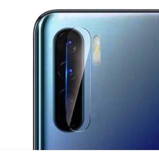 👉 Achteruitrijcamera transparante active Voor OPPO Reno3 2.5D lensbeschermer gehard glasfilm