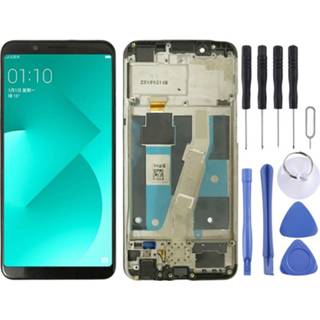 👉 Digitizer zwart active Lcd-scherm en volledige montage met frame voor OPPO A83 (zwart)