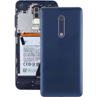 👉 Batterij blauw active achterkant met cameralens en zijtoetsen voor Nokia 5 (blauw)