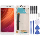 👉 Digitizer wit active Lcd-scherm en volledige montage met frame voor Xiaomi Redmi Note 5A Prime / Remdi Y1 (wit)